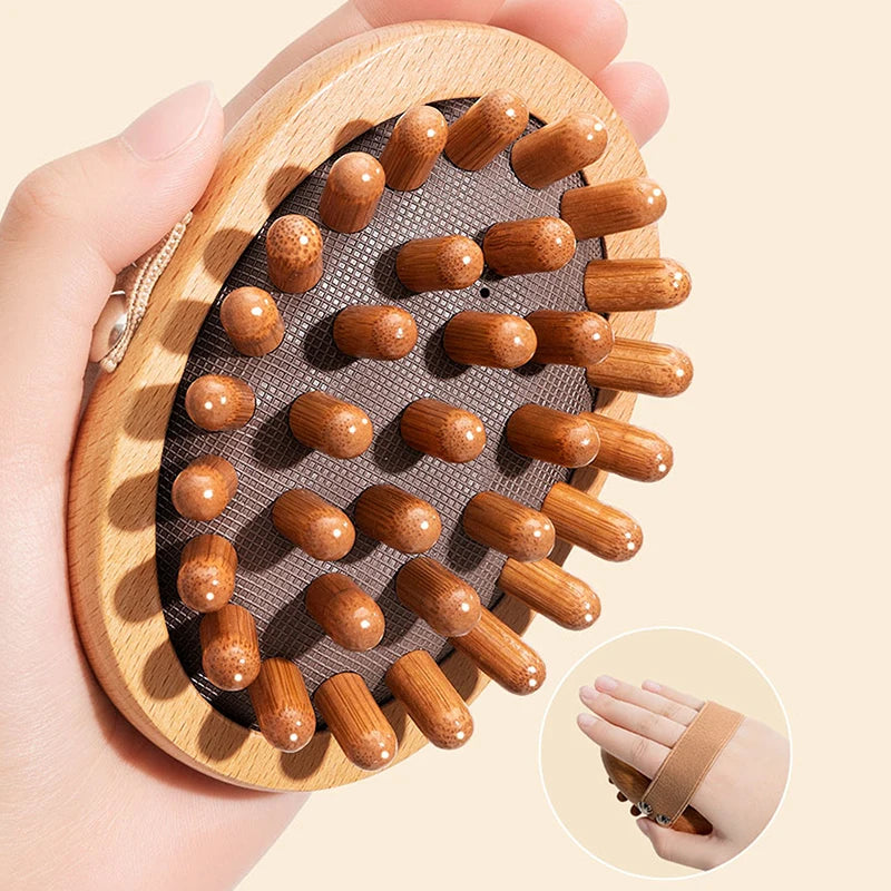 SOOTHE Anti-Cellulite Wooden Body Brush