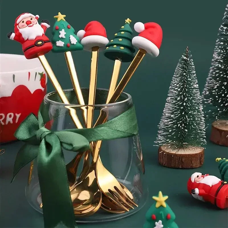 NORDIC Christmas Dessert Tableware Set
