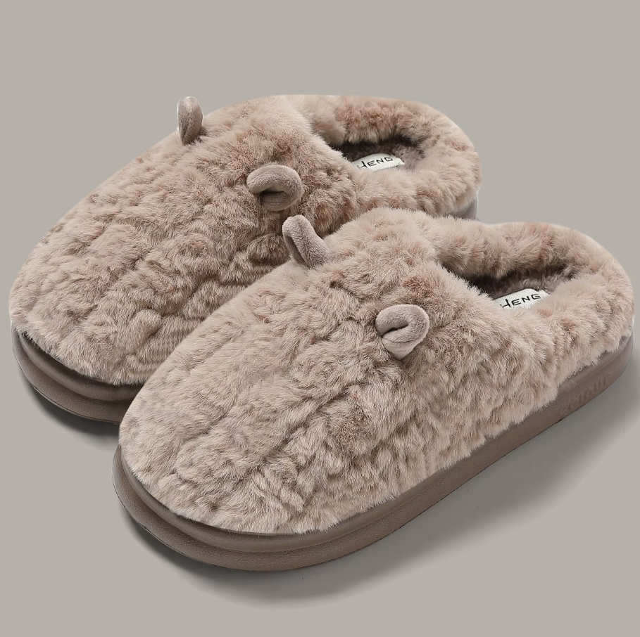 LAINE Warm Furry Slippers